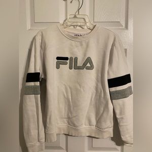 White FILA Sweatshirt